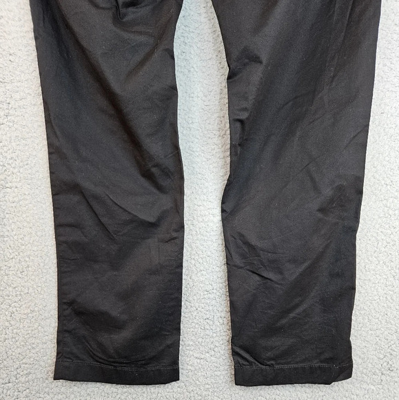 Tommy Hilfiger Mens Black Tie Elastic Waist Cotton Leisure Pants Sz M - Picture 11 of 13